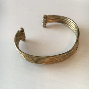 Stella & Dot Gold Cuff Bracelet